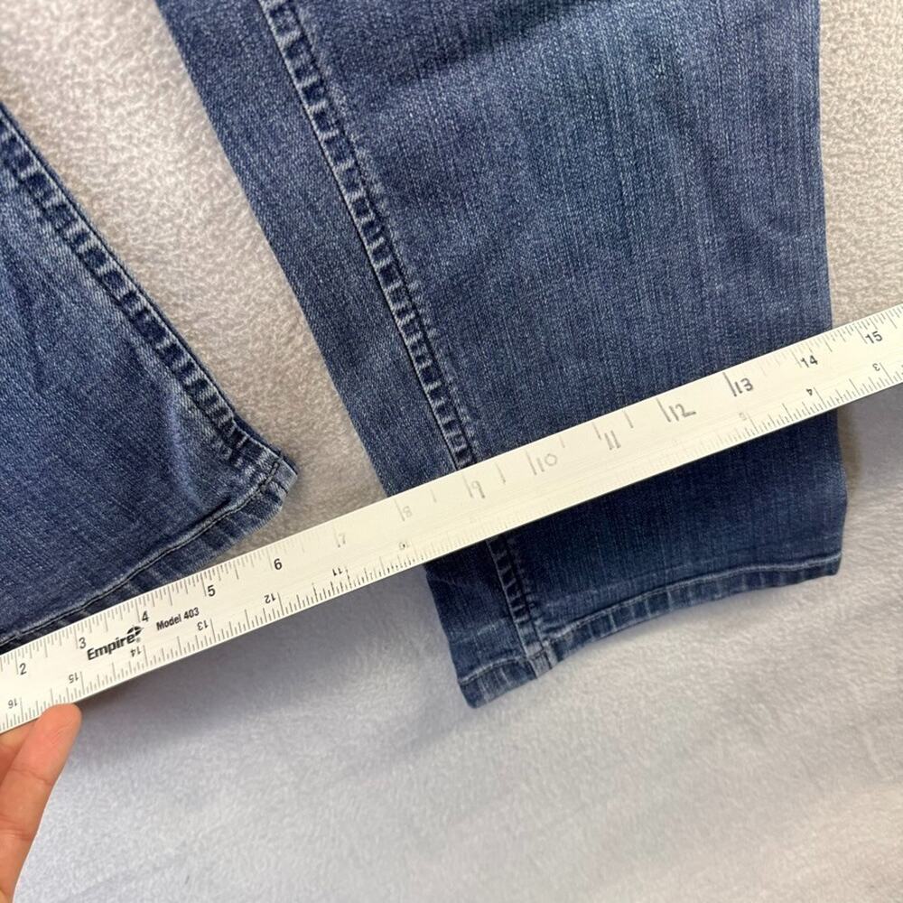 Diesel Jeans Men's 31 Fits 33x32 Iakop Slim Tapered Dark Wash Faded Whisker y2k - Picture 4 of 9